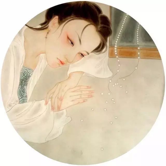 古風詩意手繪插畫：一場風花雪月任飄搖美！