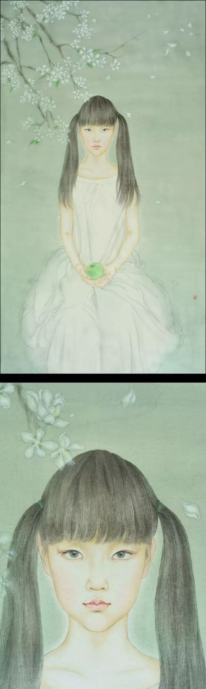 古風(fēng)詩意手繪插畫：一場風(fēng)花雪月任飄搖美！