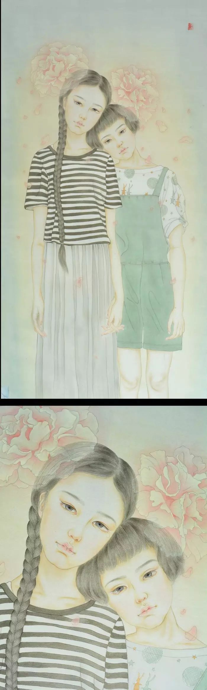 古風(fēng)詩意手繪插畫：一場風(fēng)花雪月任飄搖美！