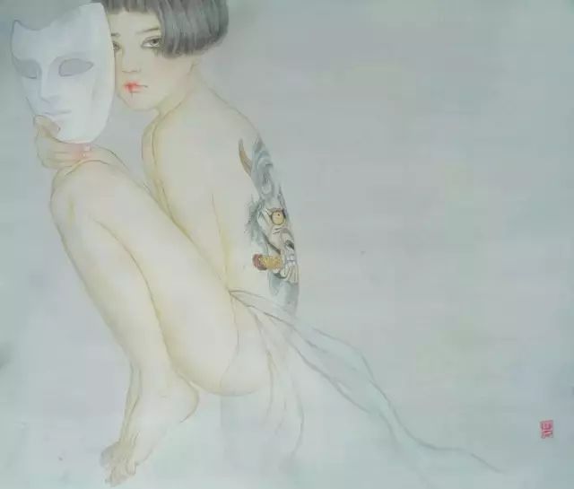 古風(fēng)詩意手繪插畫：一場風(fēng)花雪月任飄搖美！