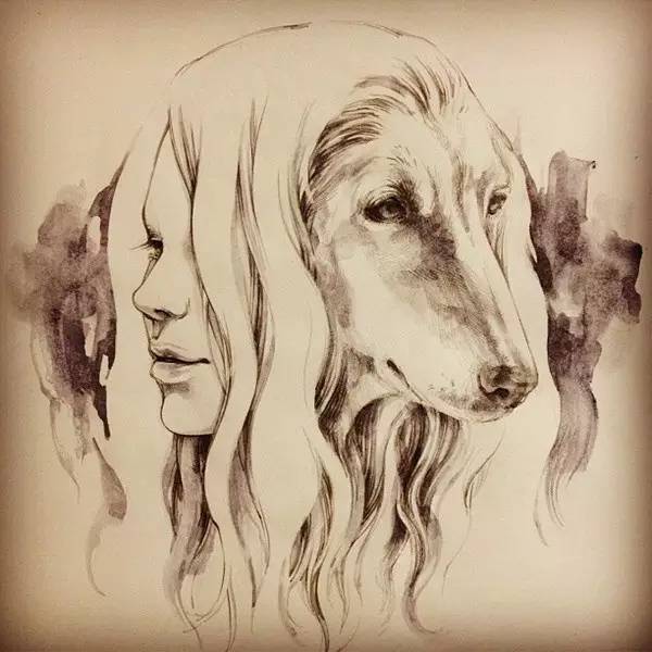 50幅人物速寫手繪插畫：感受時尚奇妙意境