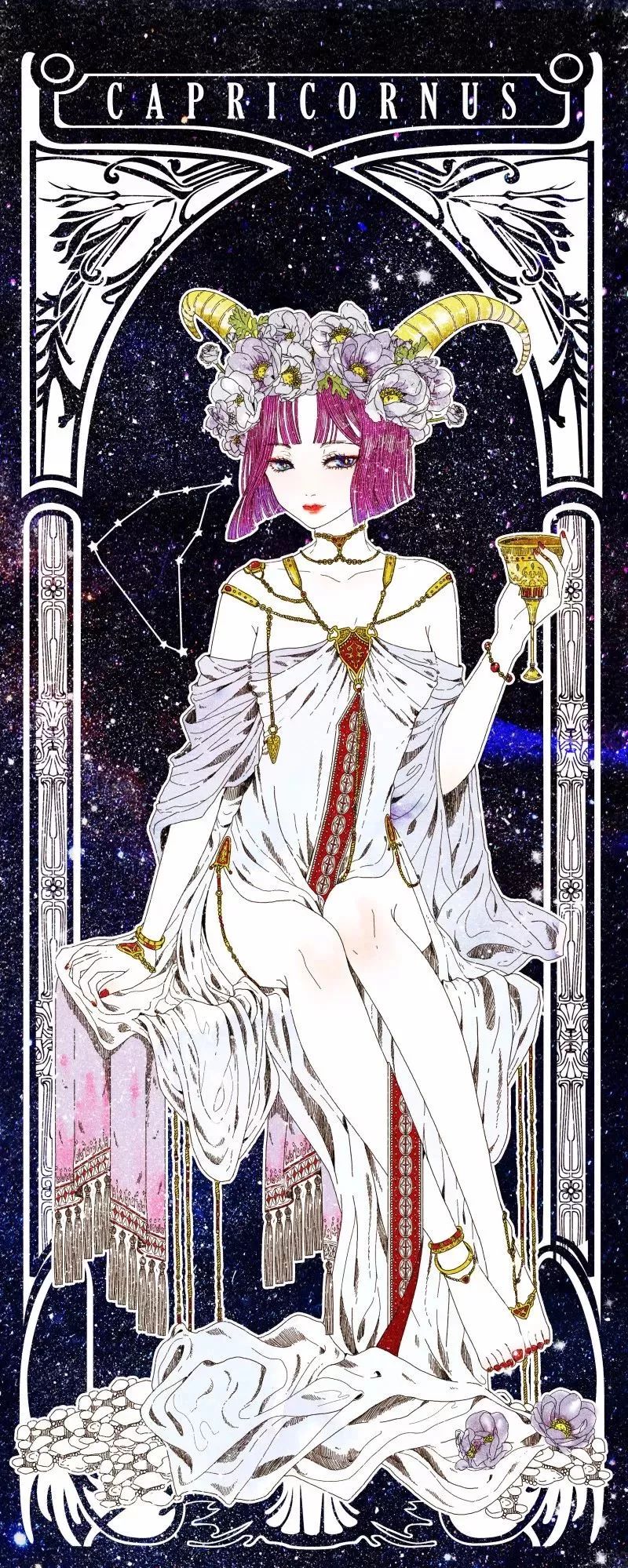 好美的水彩插畫，夢幻奇妙的插畫設計