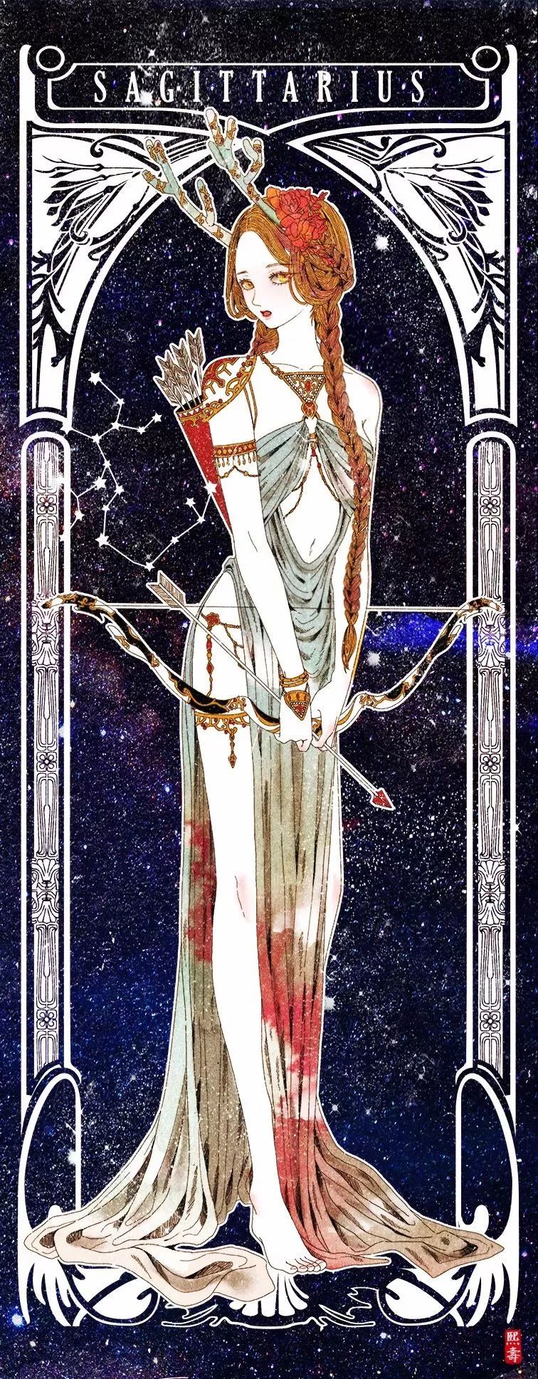 好美的水彩插畫，夢(mèng)幻奇妙的插畫設(shè)計(jì)