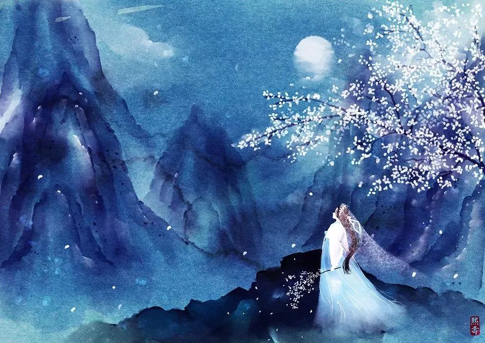 好美的水彩插畫(huà)，夢(mèng)幻奇妙的插畫(huà)設(shè)計(jì)