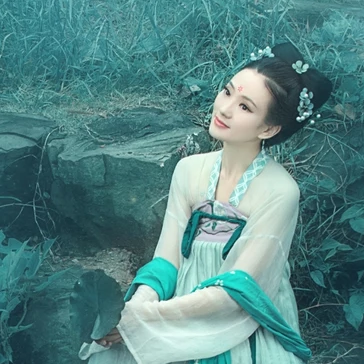 文藝可愛清新女生頭像，唯美古風(fēng)真人頭像