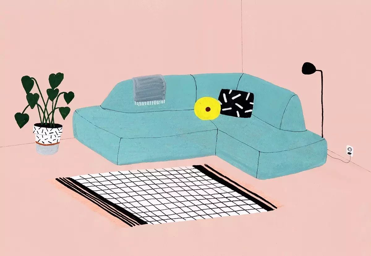 簡(jiǎn)約小插畫，簡(jiǎn)單小日子