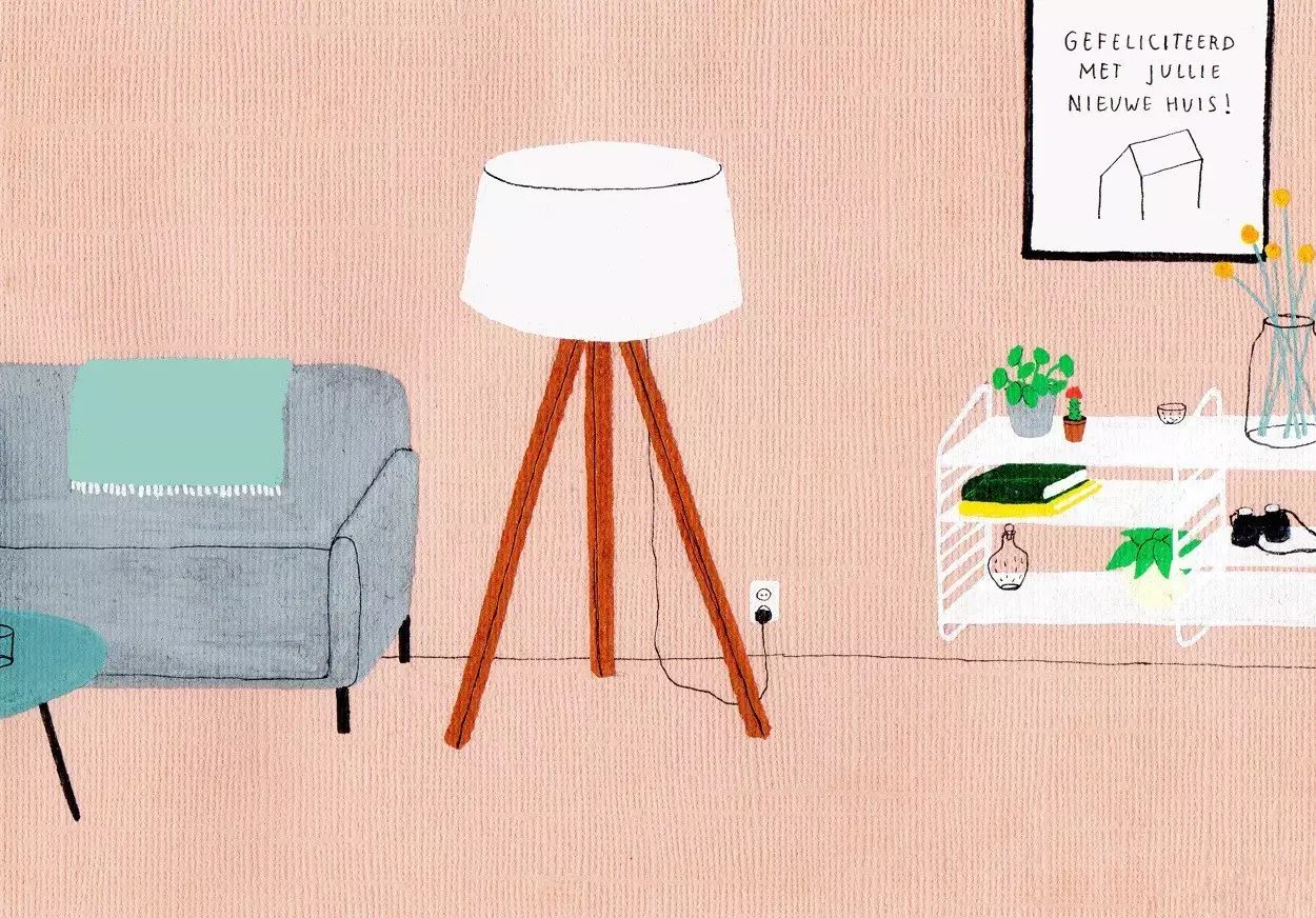 簡(jiǎn)約小插畫，簡(jiǎn)單小日子