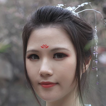 紅顏佳人女生頭像，唯美古風真人頭像