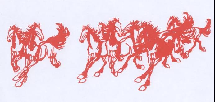 剪紙圖案：剪紙收藏簿----名家畫動(dòng)物