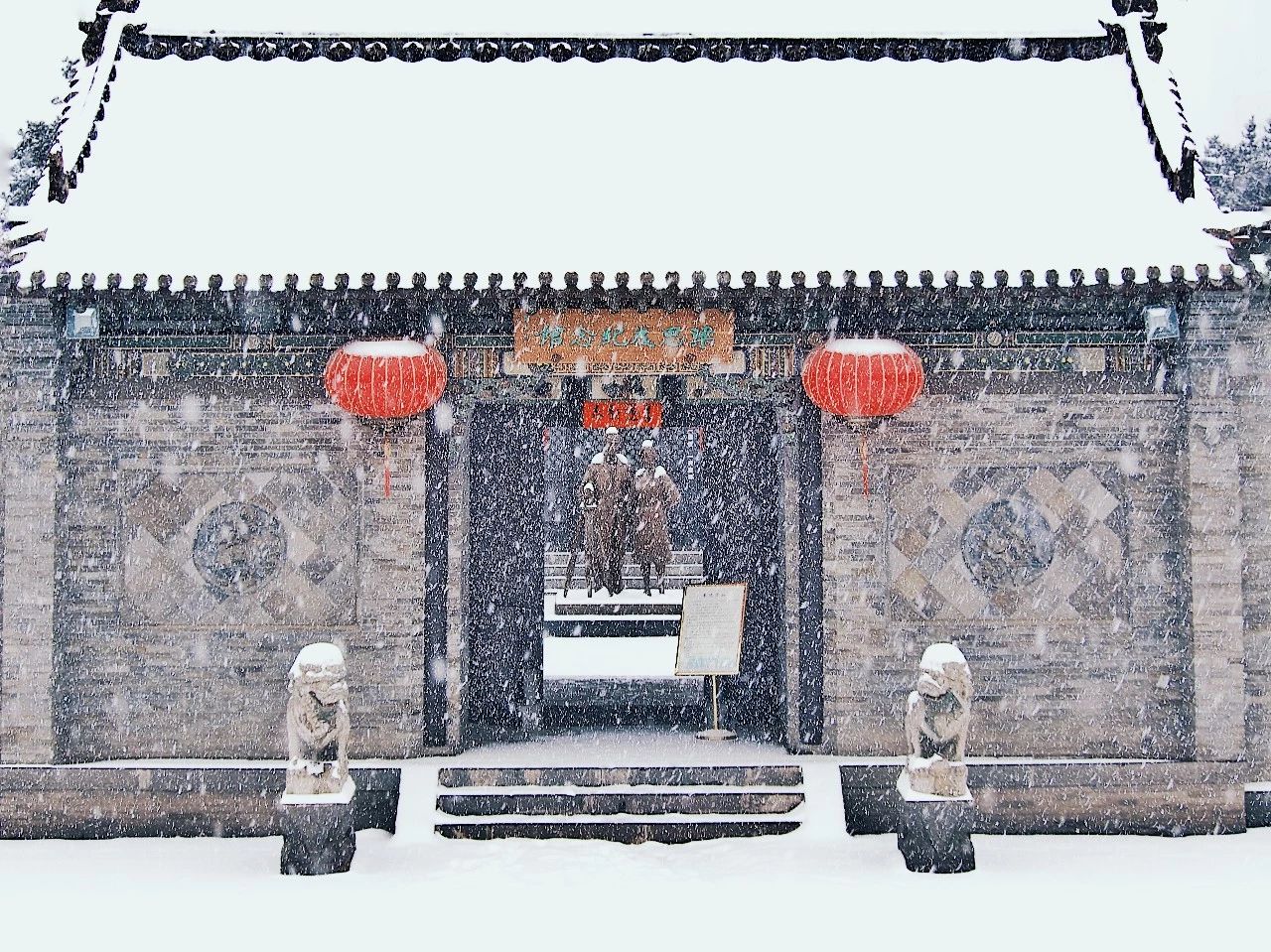 銀川·印象熙岸，經(jīng)典徽派造型巧妙的融合在古鎮(zhèn)