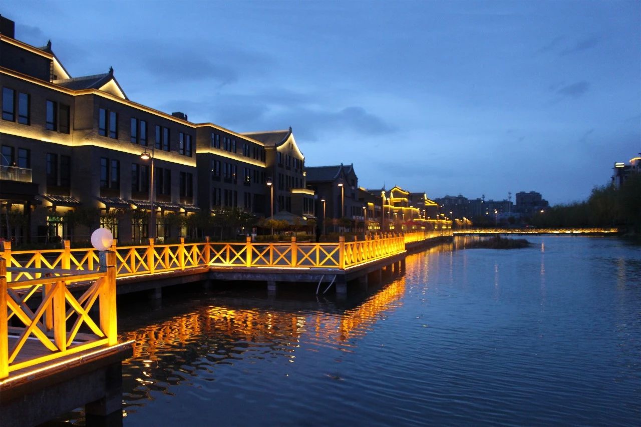 銀川·印象熙岸，經(jīng)典徽派造型巧妙的融合在古鎮(zhèn)