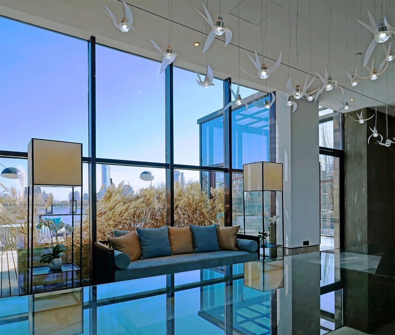 銀川·印象熙岸，經(jīng)典徽派造型巧妙的融合在古鎮(zhèn)