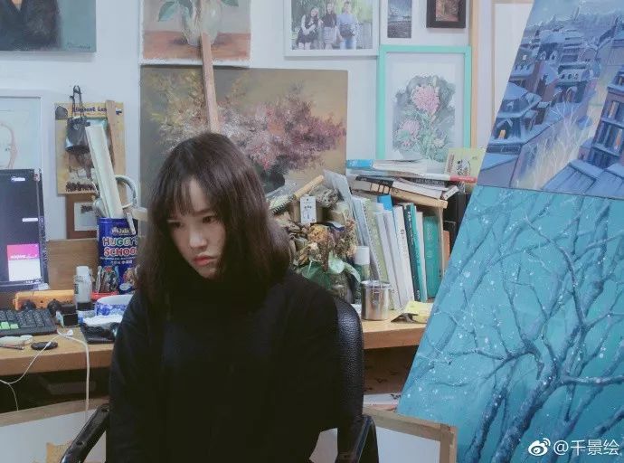 驚艷手繪插畫(huà)：古風(fēng)線(xiàn)條畫(huà)出女子極致的美