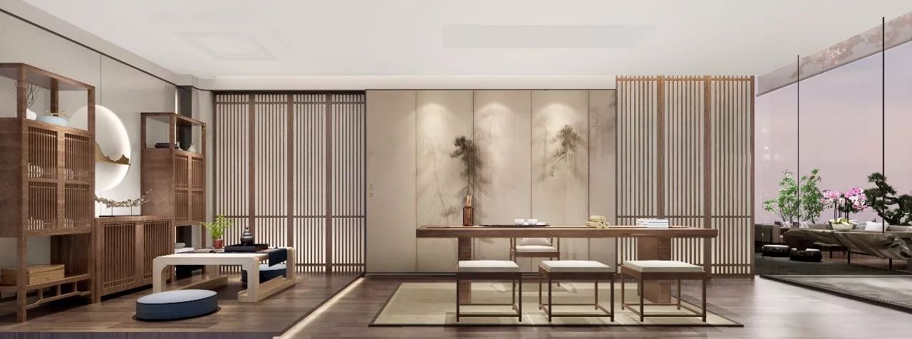 茶禪一味·兩款中式茶舍裝修設(shè)計