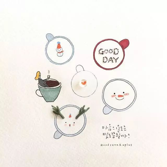 一組創(chuàng)意花瓣插畫，小清新唯美手繪插畫