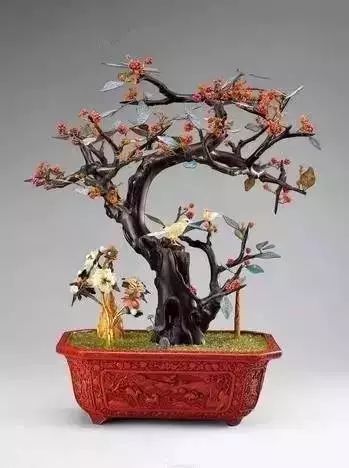 驚艷世界的故宮清代盆景，美哉!