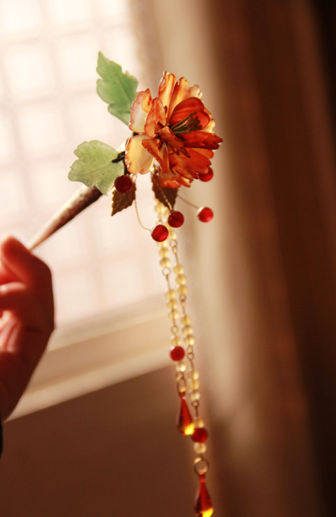 古典頭飾發(fā)簪，你如此優(yōu)雅