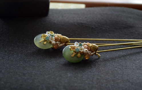 古典頭飾發(fā)簪，你如此優(yōu)雅