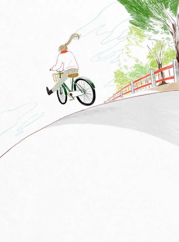 一組小清新彩鉛插畫，唯美的色彩世界!