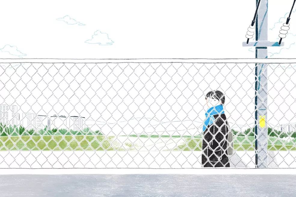 一組小清新彩鉛插畫，唯美的色彩世界!