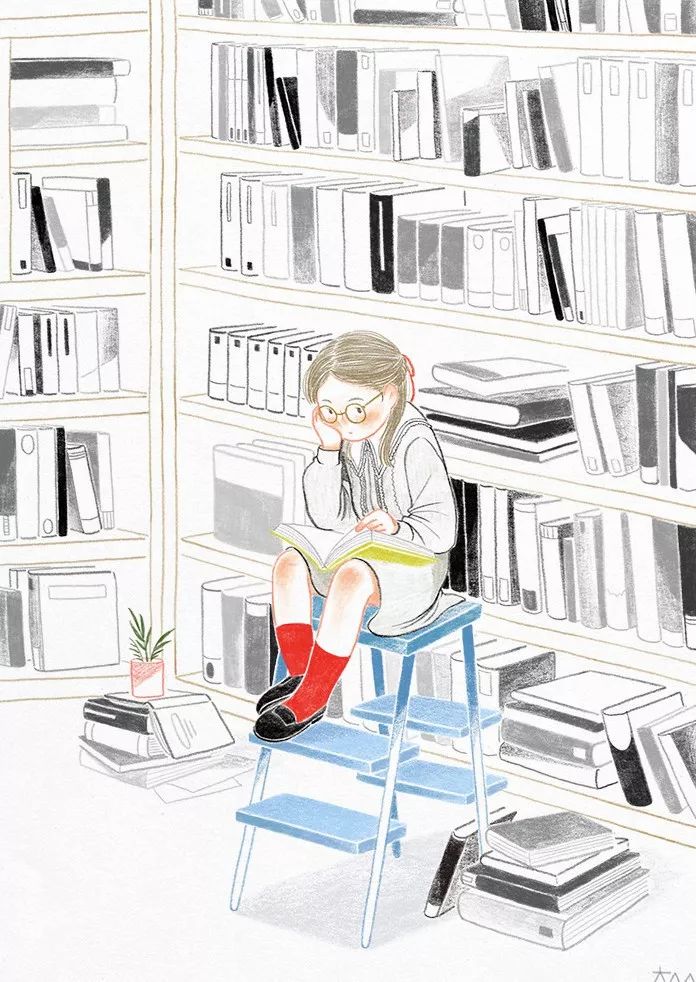 一組小清新彩鉛插畫，唯美的色彩世界!