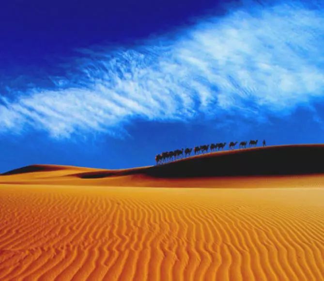 《天邊的駱駝》，震撼的沙漠風(fēng)景之美!