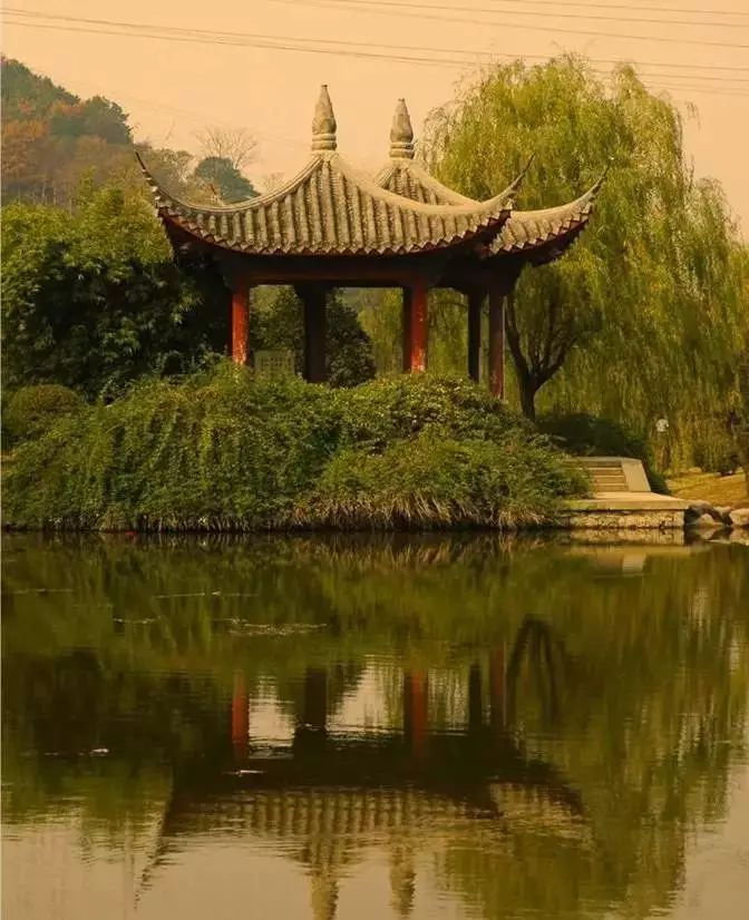 風景攝影：倒影里的意境中國，美!