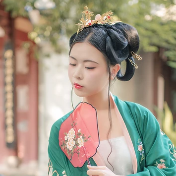 美人凄兮女生頭像，唯美古風(fēng)真人頭像