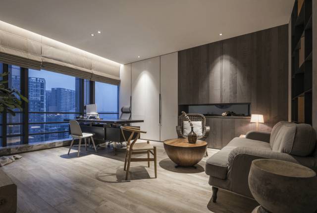 三款禪意辦公室裝修設(shè)計(jì)，中式很美！