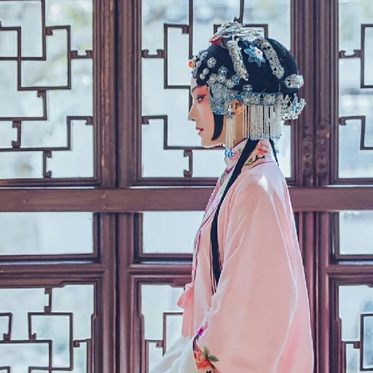 一組京劇戲曲花旦頭像，唯美古風(fēng)真人頭像