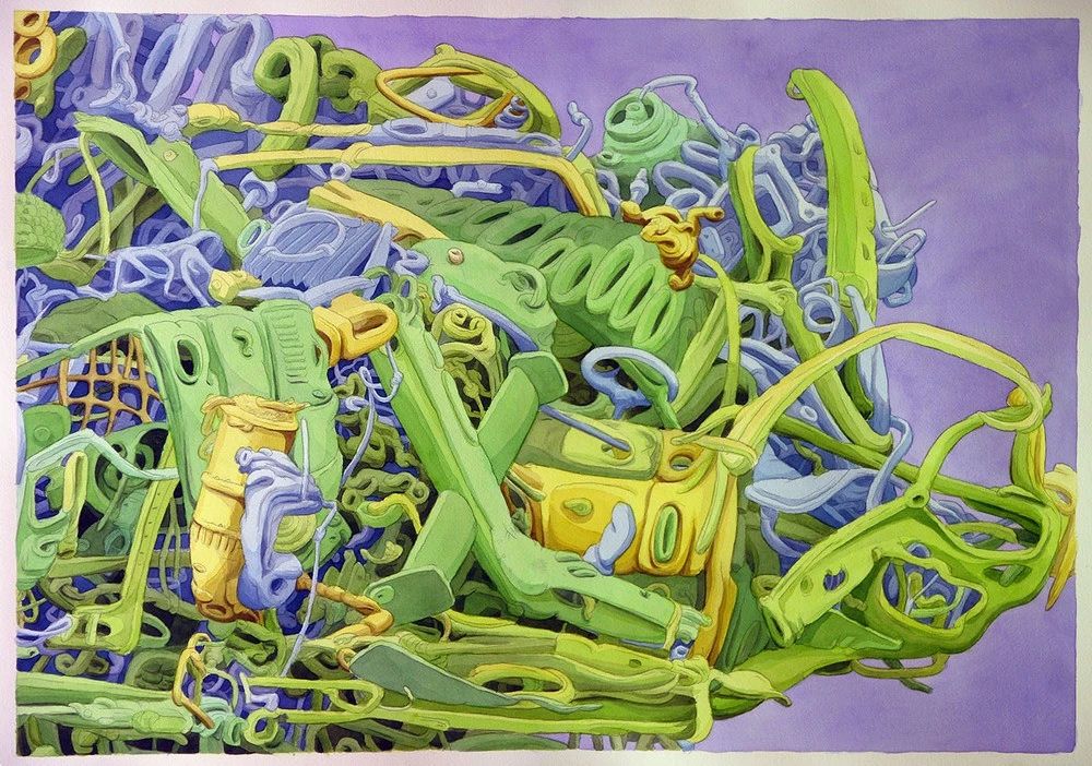 一組天馬行空插畫(huà)作品：看不一樣的視覺(jué)世界!