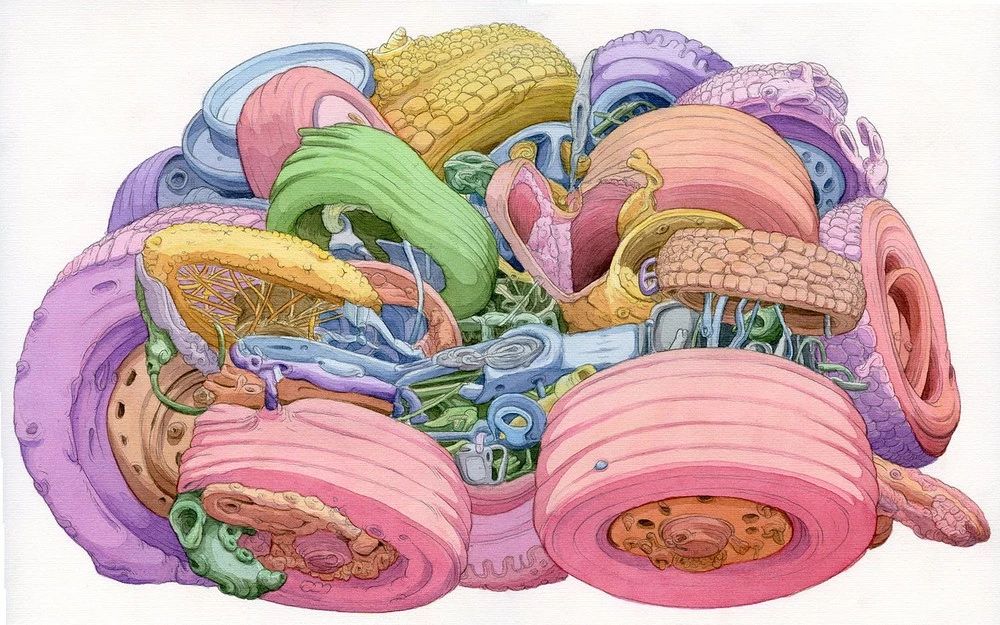 一組天馬行空插畫(huà)作品：看不一樣的視覺(jué)世界!
