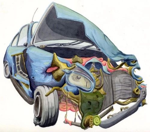 一組天馬行空插畫作品：看不一樣的視覺世界!