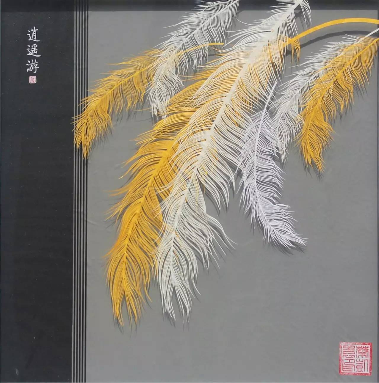 剪紙藝術(shù)作品：一次鏤空一根線條的信仰！