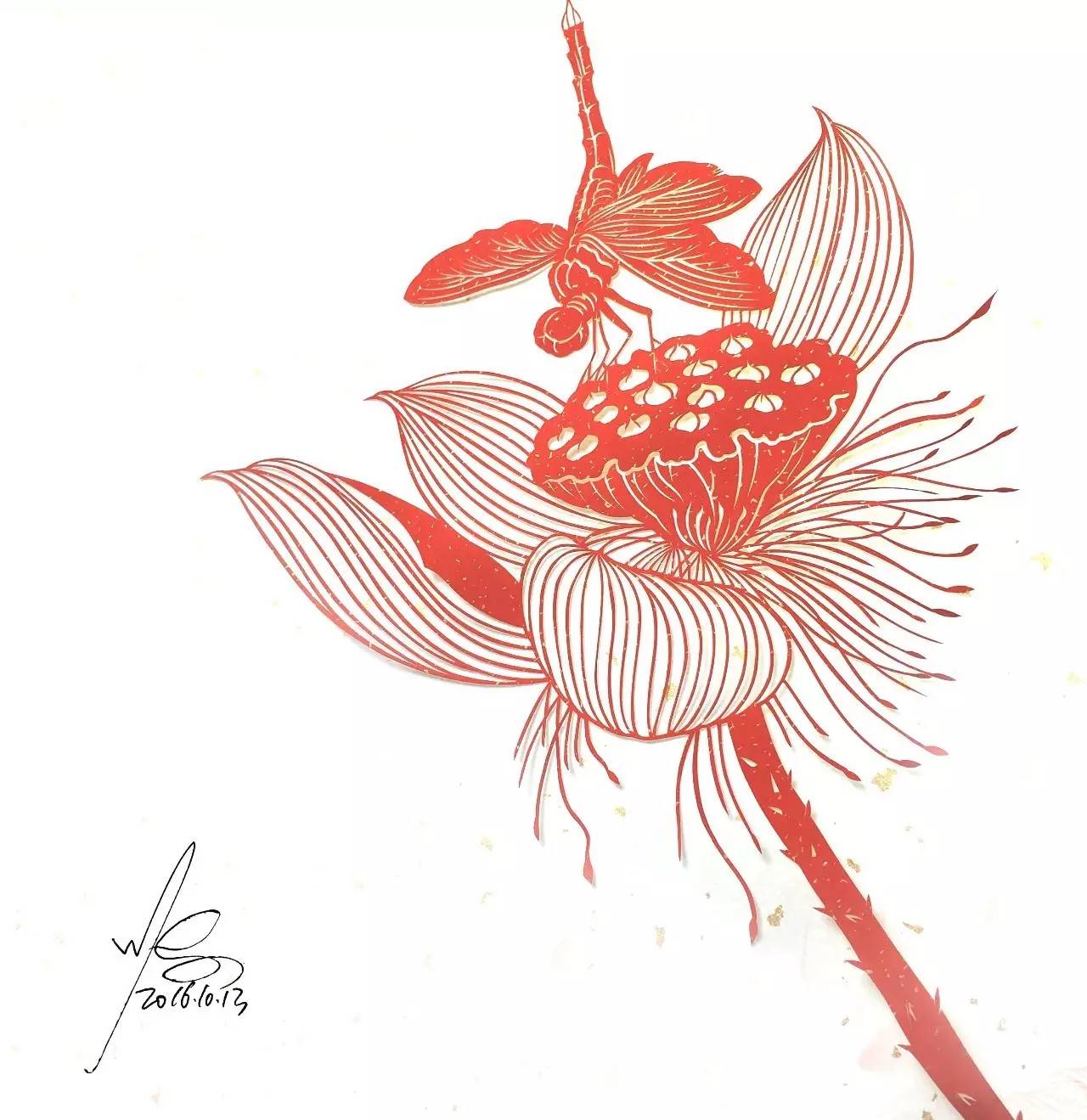 剪紙藝術(shù)作品：一次鏤空一根線條的信仰！