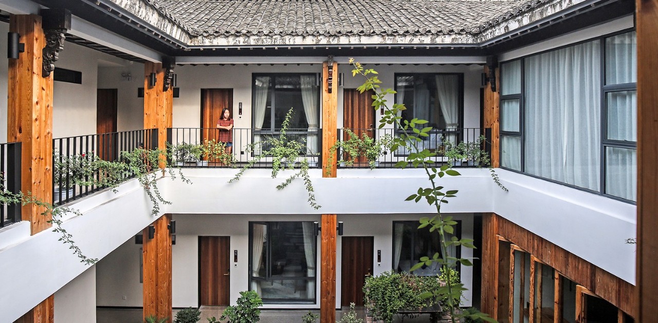 黃山·月棲溪，像老建筑經(jīng)時(shí)光沉淀越來有味道