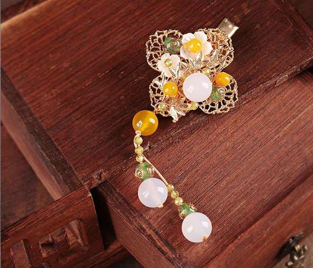 沐陽(yáng)古粉發(fā)夾，向著陽(yáng)光生長(zhǎng)！