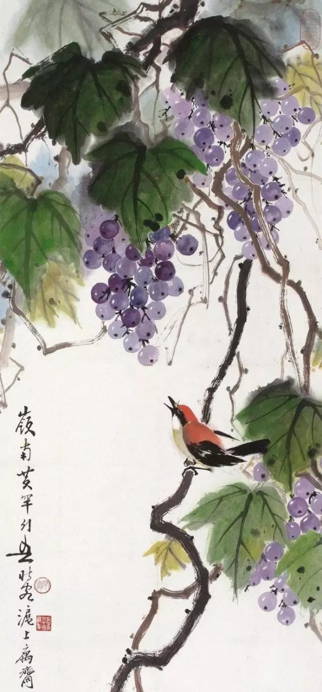 美人如葡萄，秀美如國(guó)畫！