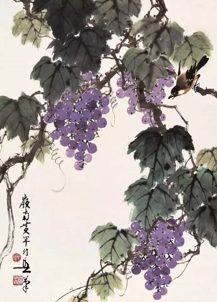 美人如葡萄，秀美如國(guó)畫！