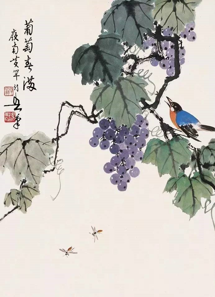 美人如葡萄，秀美如國(guó)畫！