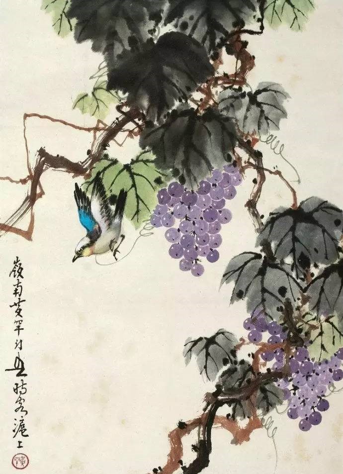 美人如葡萄，秀美如國畫！