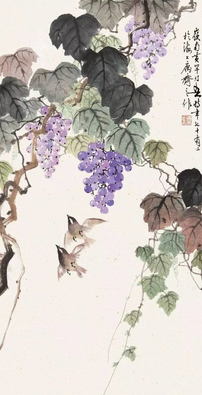 美人如葡萄，秀美如國畫！