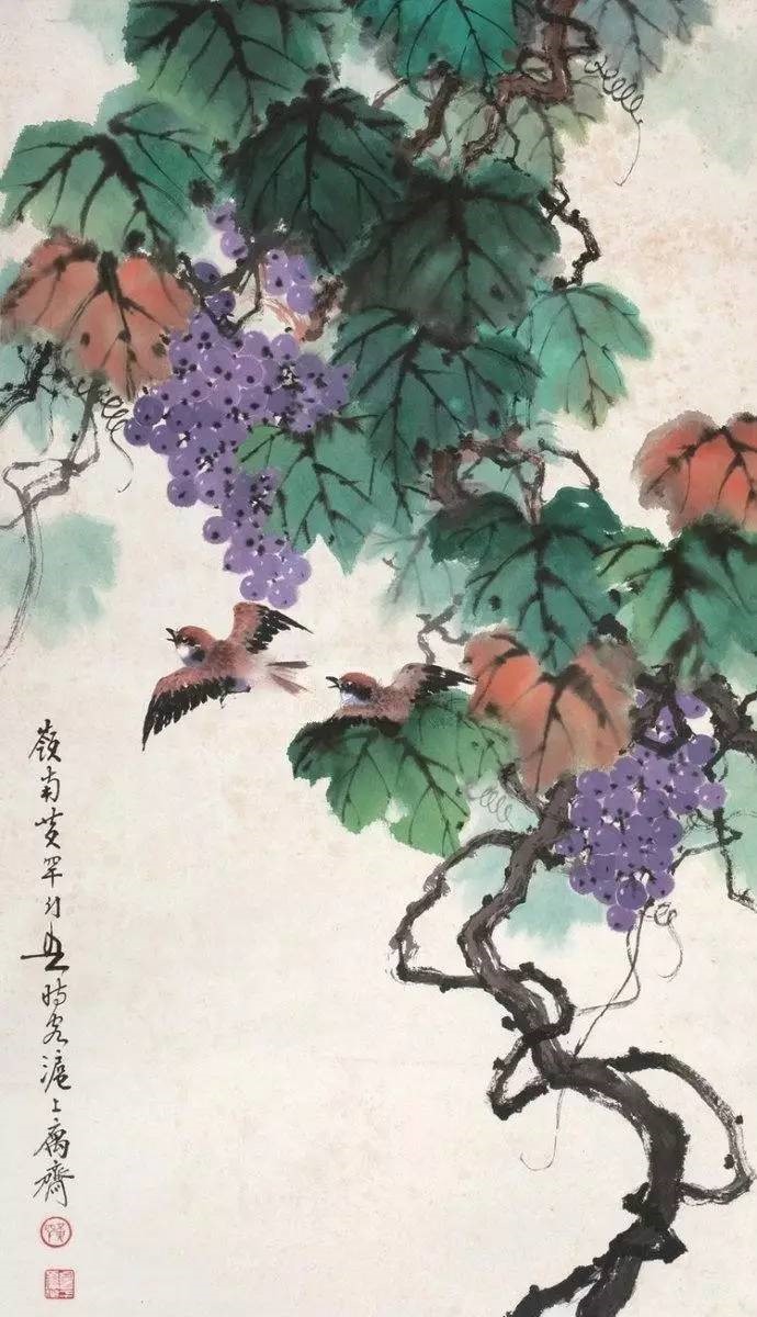 美人如葡萄，秀美如國畫！