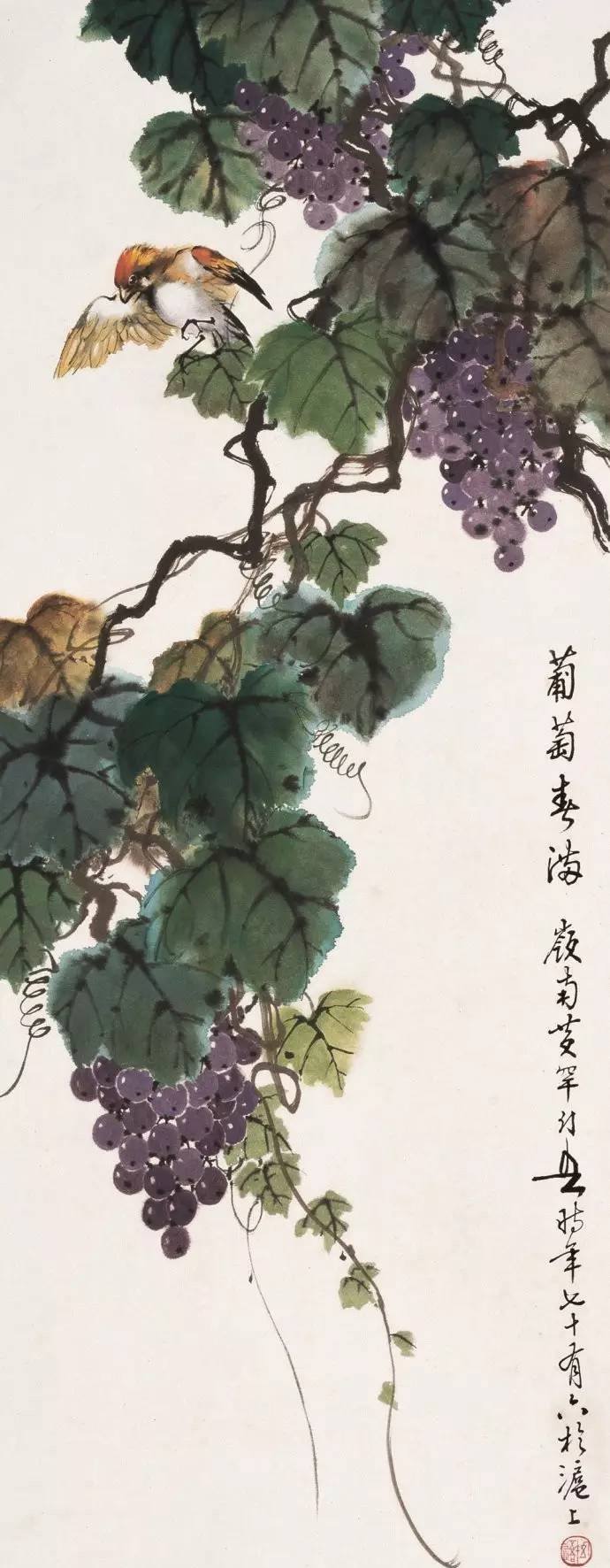 美人如葡萄，秀美如國畫！