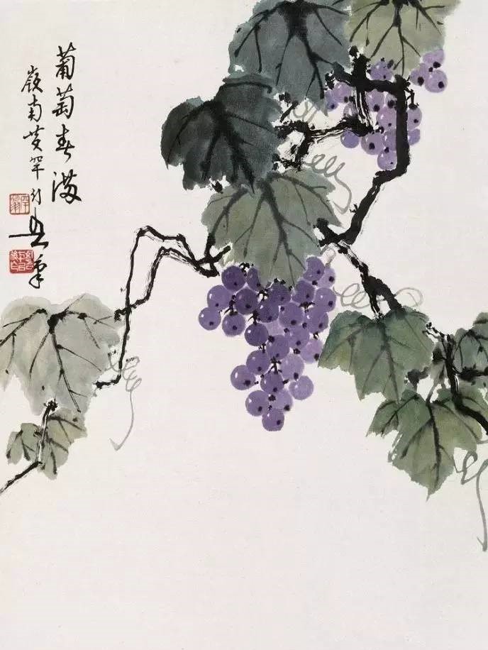 美人如葡萄，秀美如國畫！