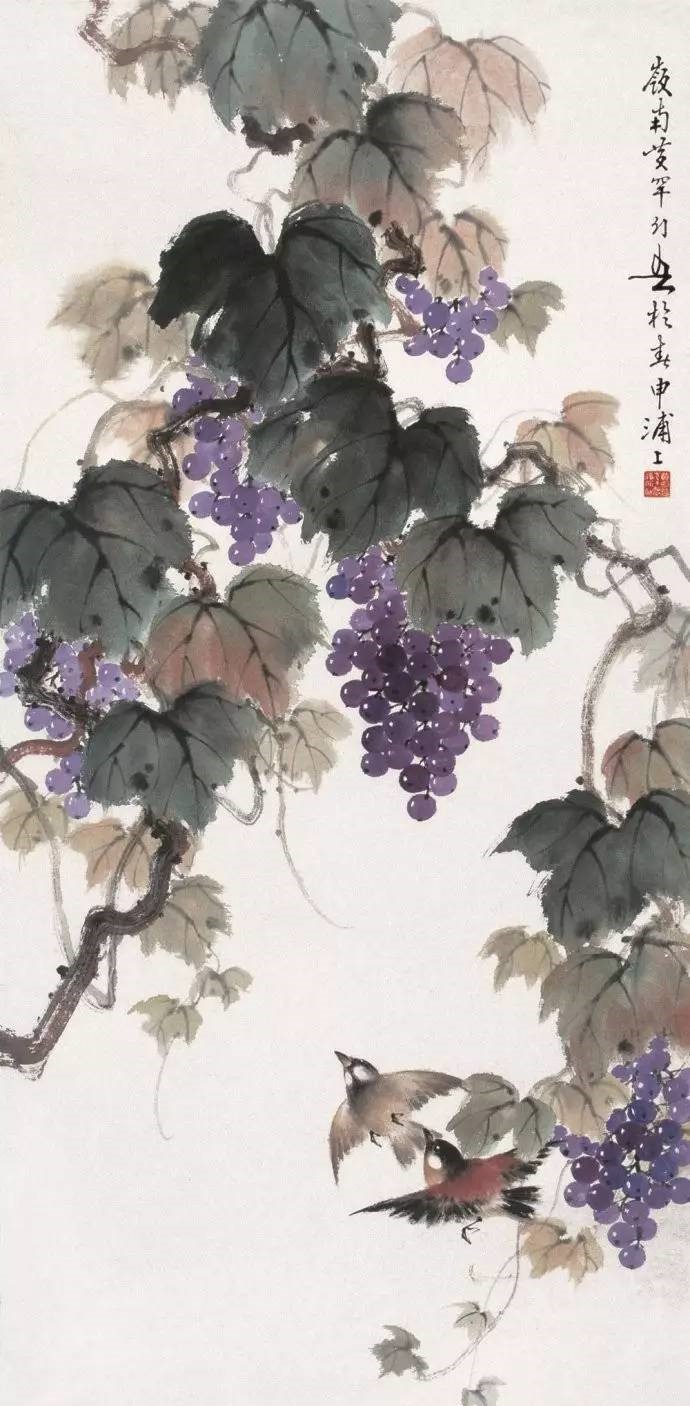 美人如葡萄，秀美如國畫！