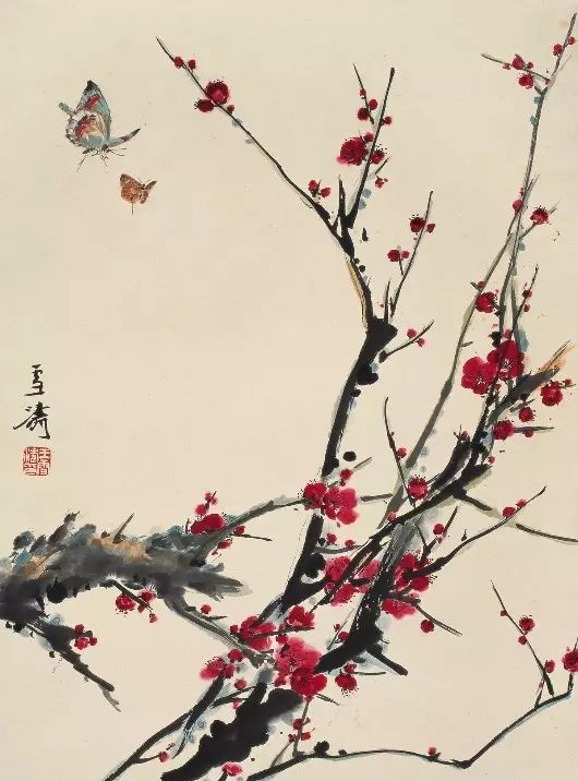 王雪濤國畫作品：28幅精品畫梅美極了！