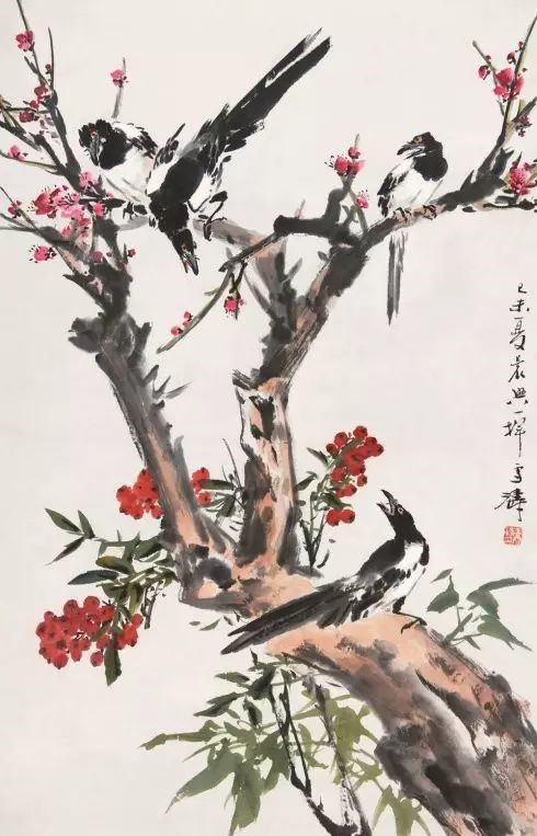 王雪濤國畫作品：28幅精品畫梅美極了！