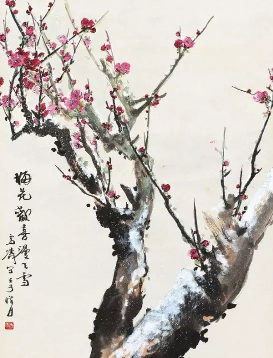 王雪濤國畫作品：28幅精品畫梅美極了！