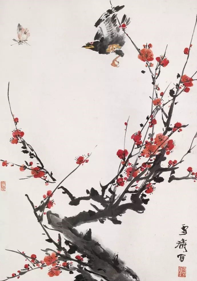 王雪濤國畫作品：28幅精品畫梅美極了！